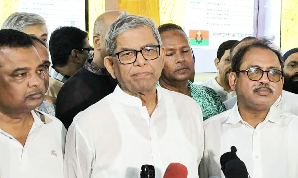 নির্বাচন যথাসময়ে অনুষ্ঠিত হবে: মির্জা ফখরুল